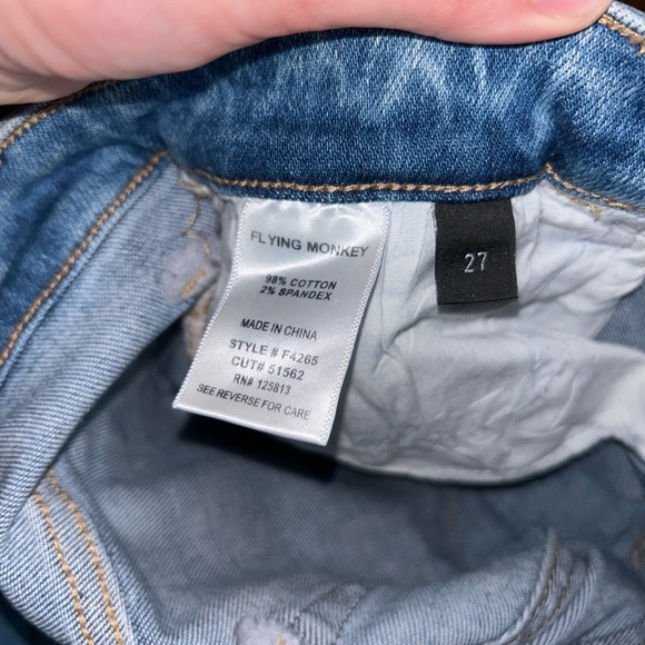 Flying Monkey Jeans! Size 27! - Picture 3 of 3